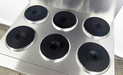NSF 6 Burner Heavy Duty Electric Hot plate oven TC-ER36