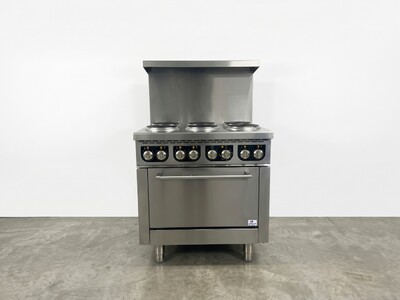 NSF 6 Burner Heavy Duty Electric Hot plate oven TC-ER36