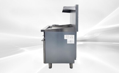 NSF Electric Range Oven 2 Burner 24 Ins Griddle TC-ER36-24G