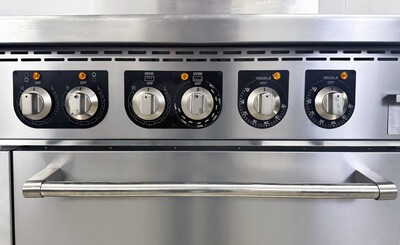 NSF Electric Range Oven 2 Burner 24 Ins Griddle TC-ER36-24G
