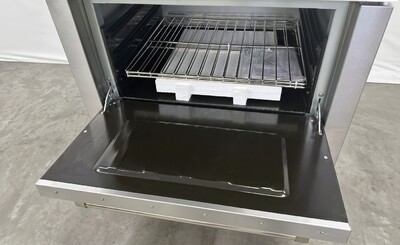 NSF Electric Range Oven 2 Burner 24 Ins Griddle TC-ER36-24G