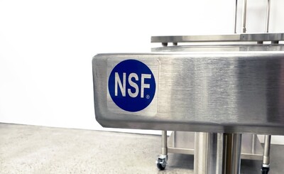 NSF StainlessSteel Table+2-Tier Overshelf Set HN-OSD-1224-2430SB