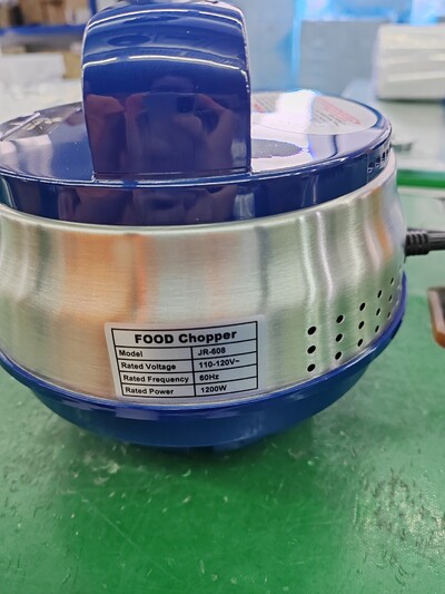 8L Electric Food Chopper Processor Meat Grinder Mixer110V JR-608