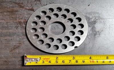[Parts] HFM-32 Meat Grinder  Plate With 10mm Holes