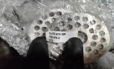 [Parts] HFM-32 Meat Grinder  Plate With 10mm Holes