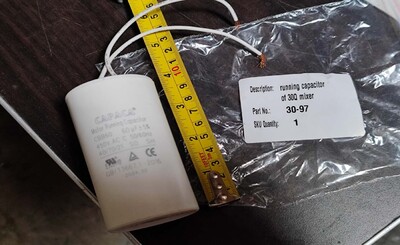 [Parts] HLM-30Big Mixer Running Capacitor CBB60 60uF 450V