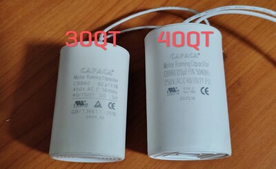 [Parts] HLM-30Big Mixer Running Capacitor CBB60 60uF 450V