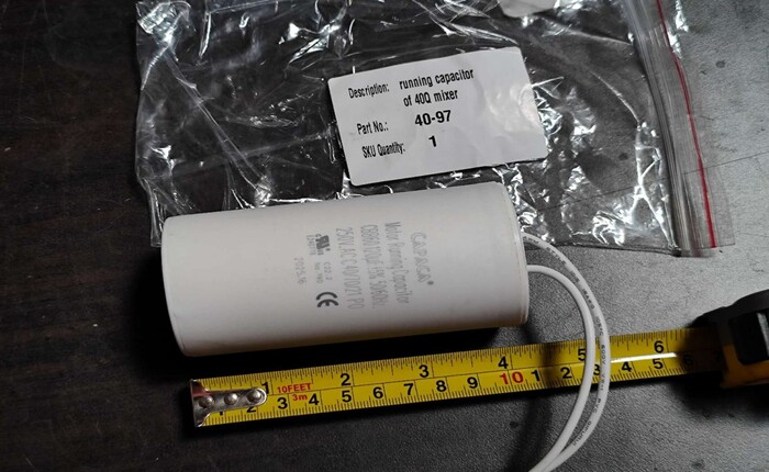 [Parts] HLM-40B Mixer Running Capacitor CBB60 120uF 250V