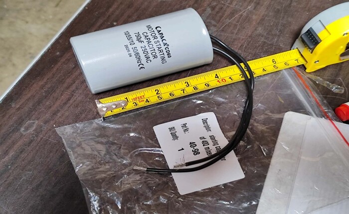 [Parts] HLM-40B Mixer Starting Capacitor CD60 750uF