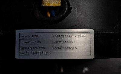 [Parts] HLM-40B Bakery Dough Mixer Motor Y112M-4