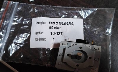 [Parts] HLM-10A/20B/30B/40B Bakery Dough Mixer Timer AT-630C
