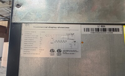 Clearance NSF 41 ins Merchandising door cooler 106751L0829
