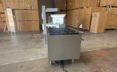 Clearance 36 ins 6b NSF oven ranges with legs  106771L0829