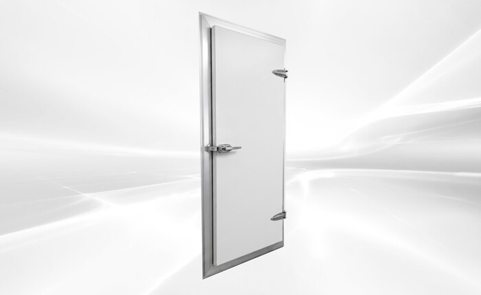 NSF PA4 Walk In Freezer Door with Aluminum Frame ALMMD1R