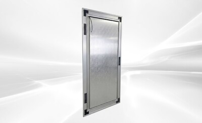 NSF PA4 Walk In Freezer Door with Aluminum Frame ALMMD1R