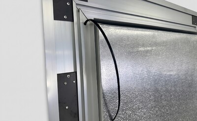 NSF PA4 Walk In Freezer Door with Aluminum Frame ALMMD1R