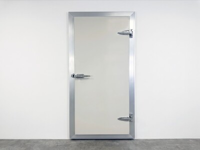 NSF PA4 Walk In Freezer Door with Aluminum Frame ALMMD1R