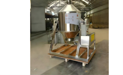 Dry Powder Blender Mixer Butterfly Valve Discharge Port GH300-B