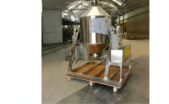 Dry Powder Blender Mixer Butterfly Valve Discharge Port GH300-B
