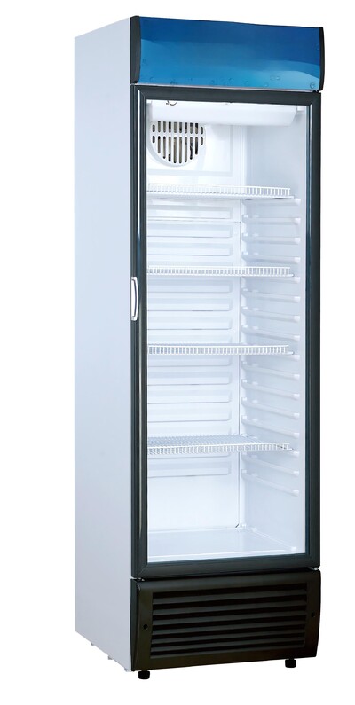 NSF 420L Glass Door Commercial Refrigerator LSC-420W