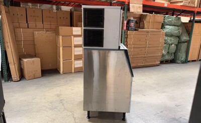 Clearance NSF 500 lb Air Cooled ice maker machine 59661L0904
