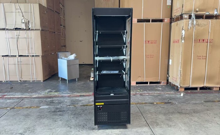 Clearance 27 in Vertical Open Air Cooler Display NSF 57574L0908