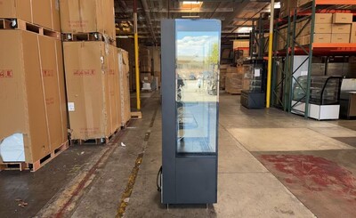 Clearance 27 in Vertical Open Air Cooler Display NSF 57574L0908