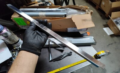 [Parts] Longitudinal Beam Rack for Mega Prep Table 21 inches