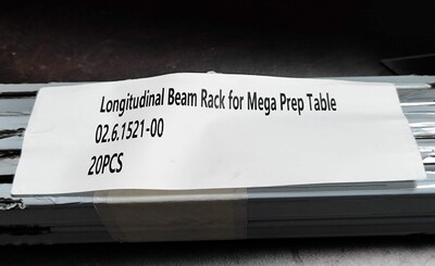 [Parts] Longitudinal Beam Rack for Mega Prep Table 21 inches