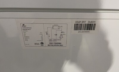 Clearance -45°C Seafood Ultra-low Horizontal Freezer 62233H0909