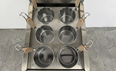 NSF 6 Holes Commercial Pasta Noodle Cooker Range TC-PC11 NG