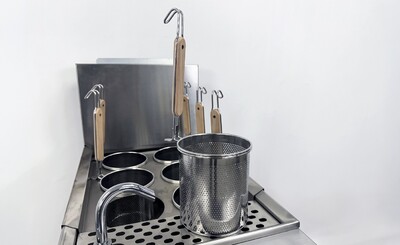 NSF 6 Holes Commercial Pasta Noodle Cooker Range TC-PC11 NG