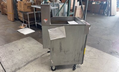 Clearance 70 LBS Food Truck Propane Deep fryer  1 PSI 25137L0915