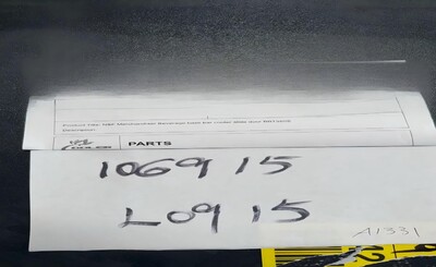Clearance NSF Beverage back bar cooler slide door 106915L0915