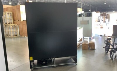 Clearance NSF 64 inches 3 Glass Door Refrigerator 80905H0916
