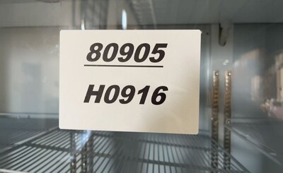 Clearance NSF 64 inches 3 Glass Door Refrigerator 80905H0916