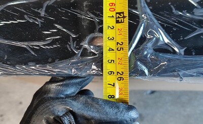 [Parts] CL-4F bakery refrigerator case Left Glass