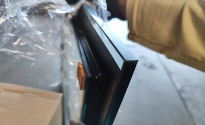 [Parts] CL-4F bakery refrigerator case Left Glass