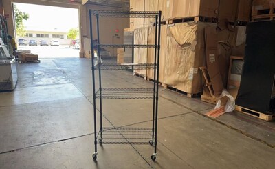 Clearance W35xD17xH71 5 Tier Wire Shelving Shelves 107047L0917
