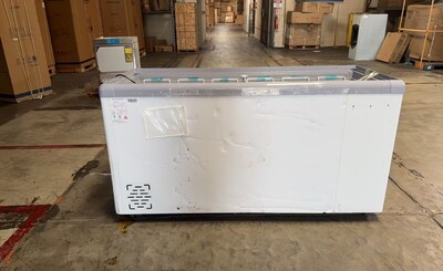 Clearance  Ice Cream Glass Freezer Dipping Cabinet 106680L917