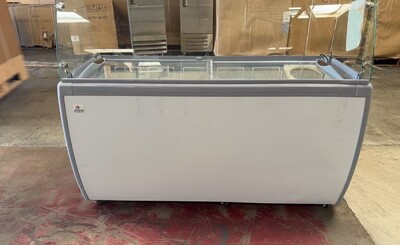 Clearance Dipping Cabinet With Glass Sneeze Guard 106977L0917