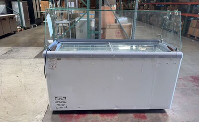 Clearance Dipping Cabinet With Glass Sneeze Guard 106977L0917