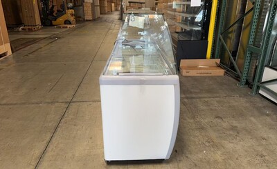 Clearance Dipping Cabinet With Glass Sneeze Guard 106976L0917