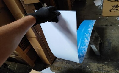 [Parts] SD1.9L3 Glass Door Freezer Light Box Panel