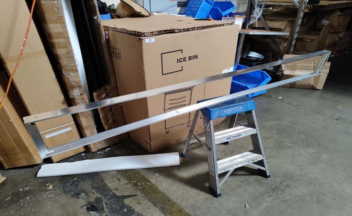 [Parts] SD1.9L3 Glass Door Freezer Light Box