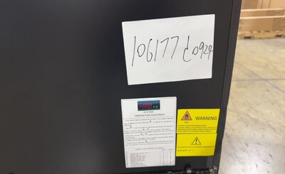 Clearance NSF 74 inches 3 Glass Door Refrigerator 106177C0924