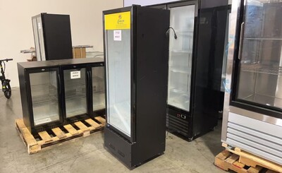 Clearance NSF 64 inch High Glass Door Refrigerator 71132H0921