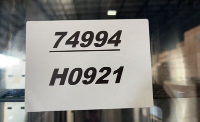 Clearance 54 inches Two Slide glass Door Refrigerator 74994H0921