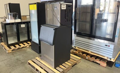 Clearance NSF 352 lb Commercial ice maker machine 75162H0924
