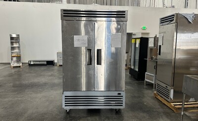 Clearance Reach In Two Door Refrigerator SS interior 83884F0925